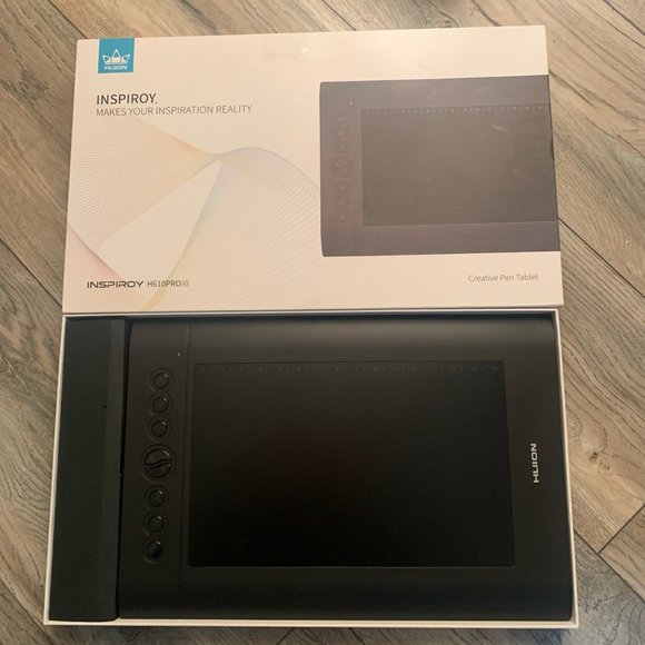 HUION‎ INSPIROY CREATIVE PEN GRAPHIC DRAWING TABLET - Picture 3 of 9